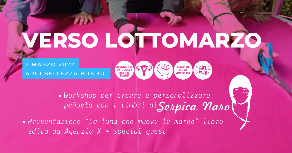 Verso Lottomarzo con workshop e presentazione libro